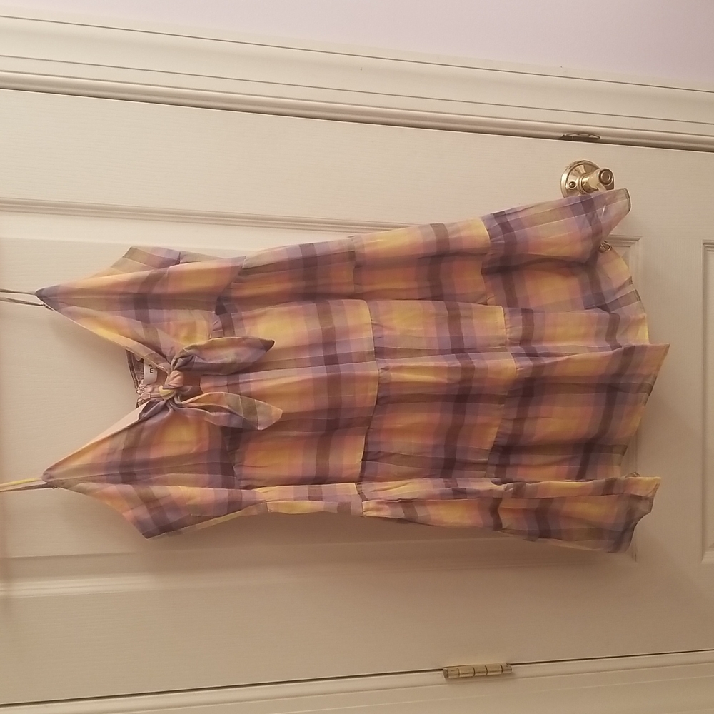 NWOT Plaid Dress